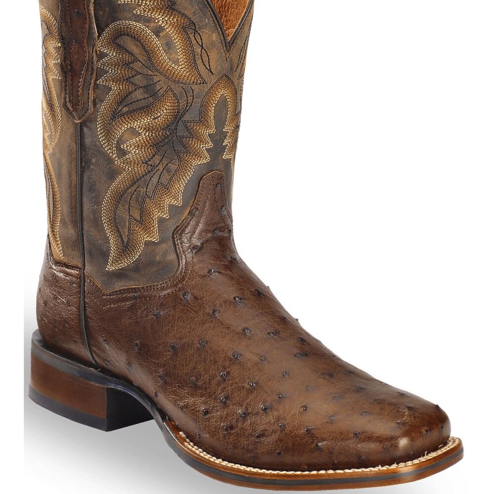 Dan Post Men's Alamosa Exotic Ostrich Cowboy Boots